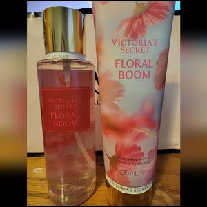 New Victoria's Secret Floral Boom mist and lotion